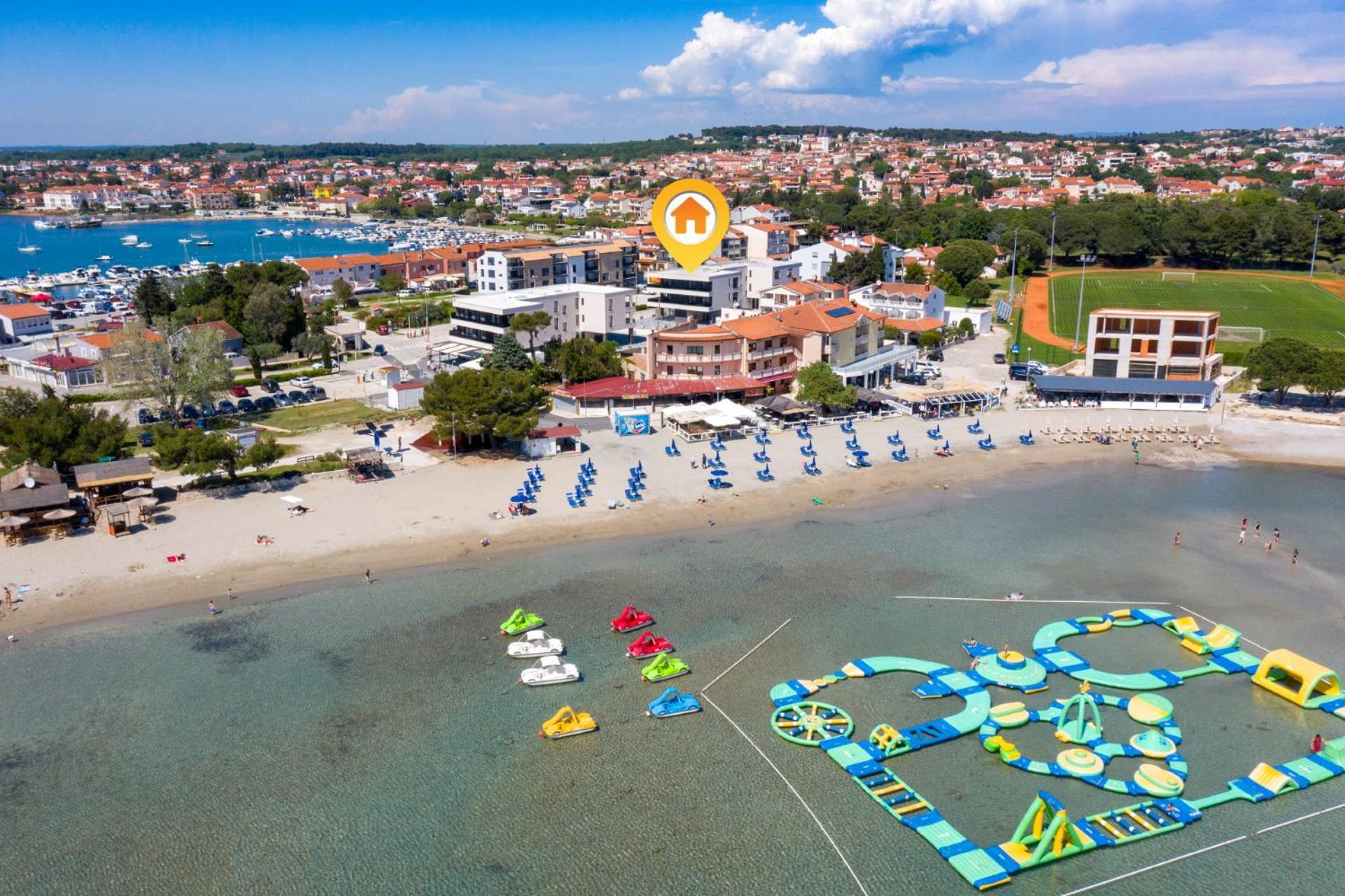 Fly Rooms Medulin - 50M From The Beach - New 2024 Esterno foto